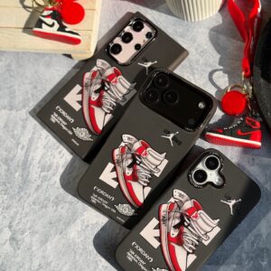 قاب Jordan 1 RED آیفون / سامسونگ / شیائومی (کدC2149)