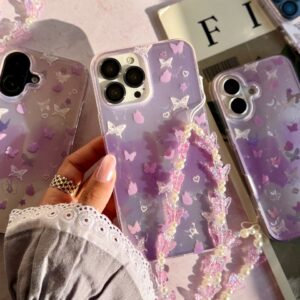 قاب Holo butterfly با آویز (کدC2142)