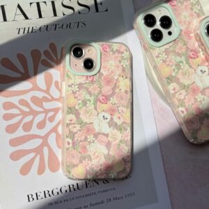 قاب پیشی در باغ گل (بدون آویز ) (کدC2061)