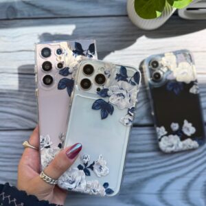 قاب White Rose آیفون ، سامسونگ ، شیائومی (کدC2049)