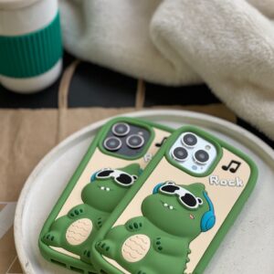 قاب دایناسور سیلیکونی آیفون و اندروید (کدC1612)