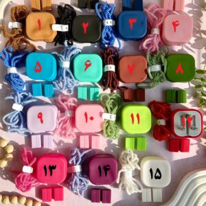 محافظ آداپتور 20 وات سیلیکونی آیفون (5تکه) (کدa0296)